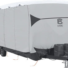 Classic Accessories Over Drive SkyShield Deluxe Travel Trailer Cover, Fits 27' - 30' Trailers - Water Repellent RV Cover (80-387-101801-EX)