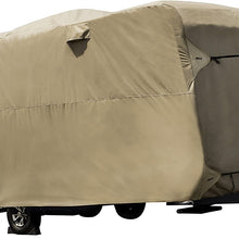 ADCO by Covercraft 74843 Storage Lot Cover for Travel Trailer RV, Fits 24'1"-26', Tan
