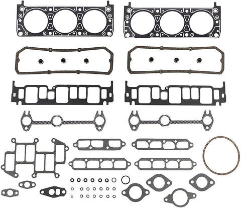 DNJ HGS3114 Graphite Head Gasket Set for 1985-1993 / Chevrolet, GMC, Jeep, Pontiac/Camaro, Cherokee, Comanche, Firebird, S10-Blazer, S15 Jimmy, Sonoma, Trooper, Wagoneer / 2.8L / OHV / V6 / 12V