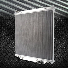 2 Row Core Aluminum Racing Radiator Stop Leak Compatible For FORD F250 F350 F450 6.0L Powerstroke 2003 2004 2005 2006 2007 AT/MT