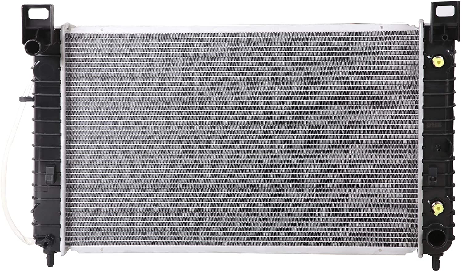 Lynol Cooling System Complete Aluminum Radiator Direct Replacement Compatible With 99-04 Silverado Sierra 1500 2500 00-04 Tahoe Yukon 00-06 Suburban Yukon XL 02-05 Escalade 28 1/2