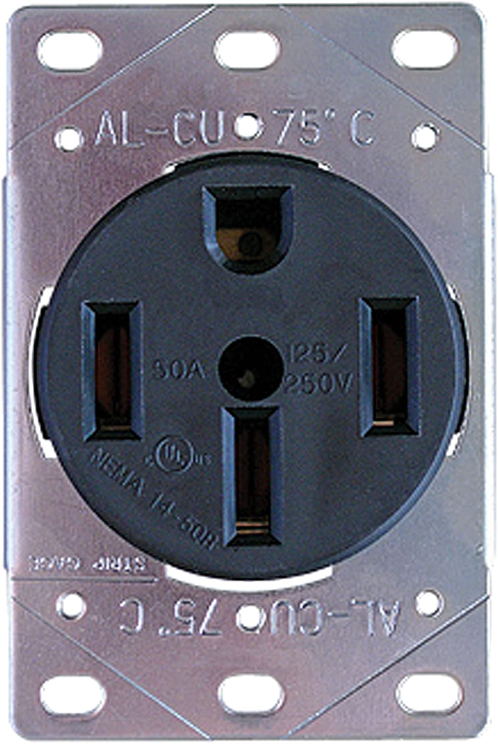 PROGRESSIVE INDUSTRIES TT-30DFR Dead Front Wall Mount Receptacle - 30 Amp