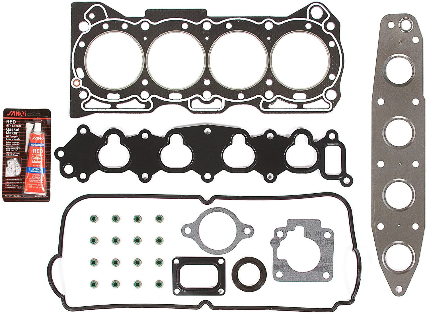 Evergreen HS8001 Cylinder Head Gasket Set