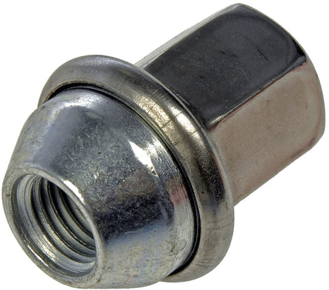 Dorman 611-263 Wheel Nut M12-1.50 Flattop Nut - 19mm Hex, 35.9mm Length for Select Models - Zinc (OE FIX), 10 Pack
