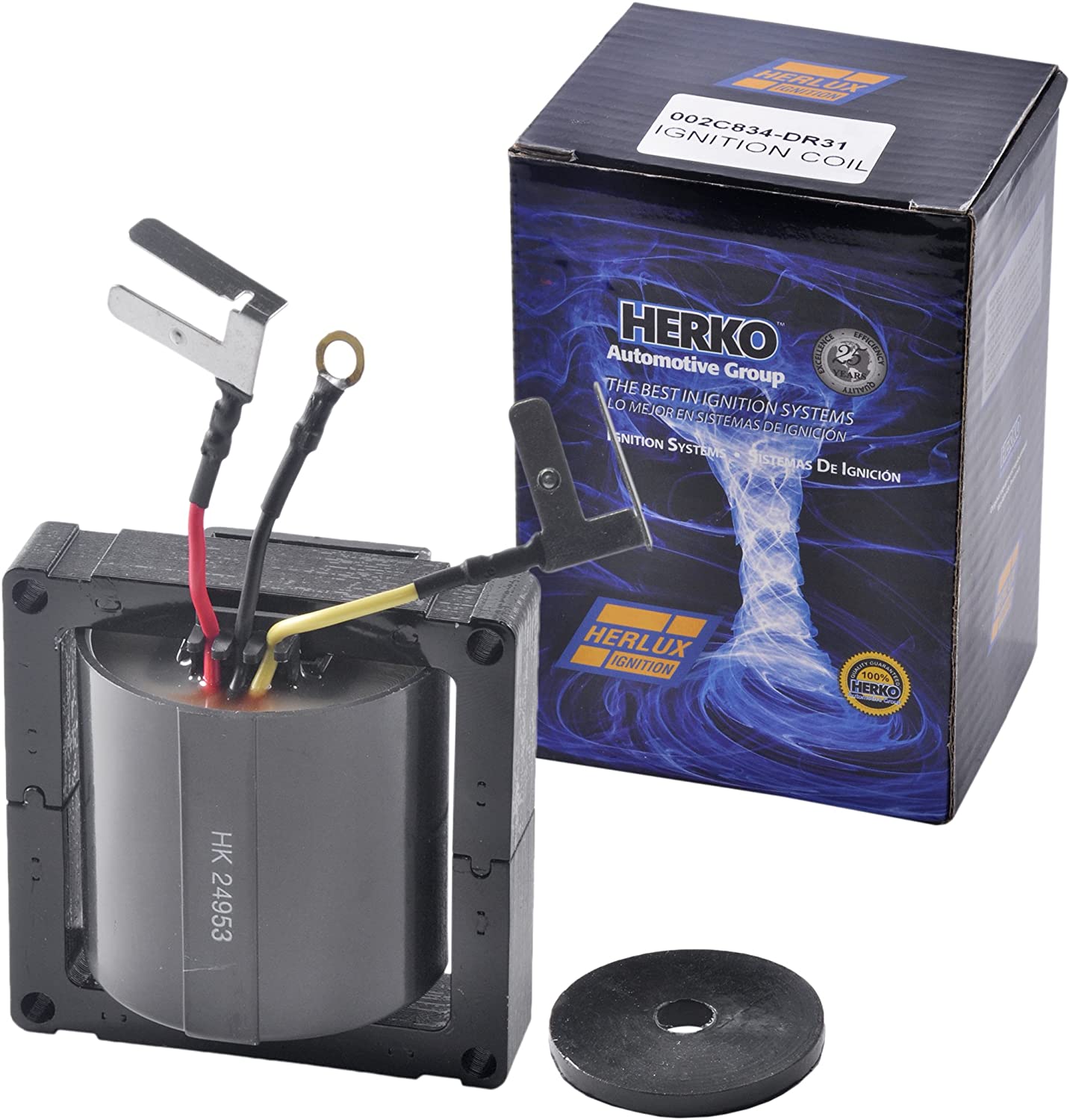 New Herko B002 Ignition Coil For Buick Amc Chevrolet GMC Jeep Pontiac 1974-1990