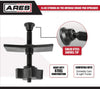 ARES 18028 - Heavy Duty Brake Pad Spreader - Built-in Comfort Tightening Knob - Heavy-Duty Steel Construction - Solid Steel Swivel Joint for Precise and Even Compression