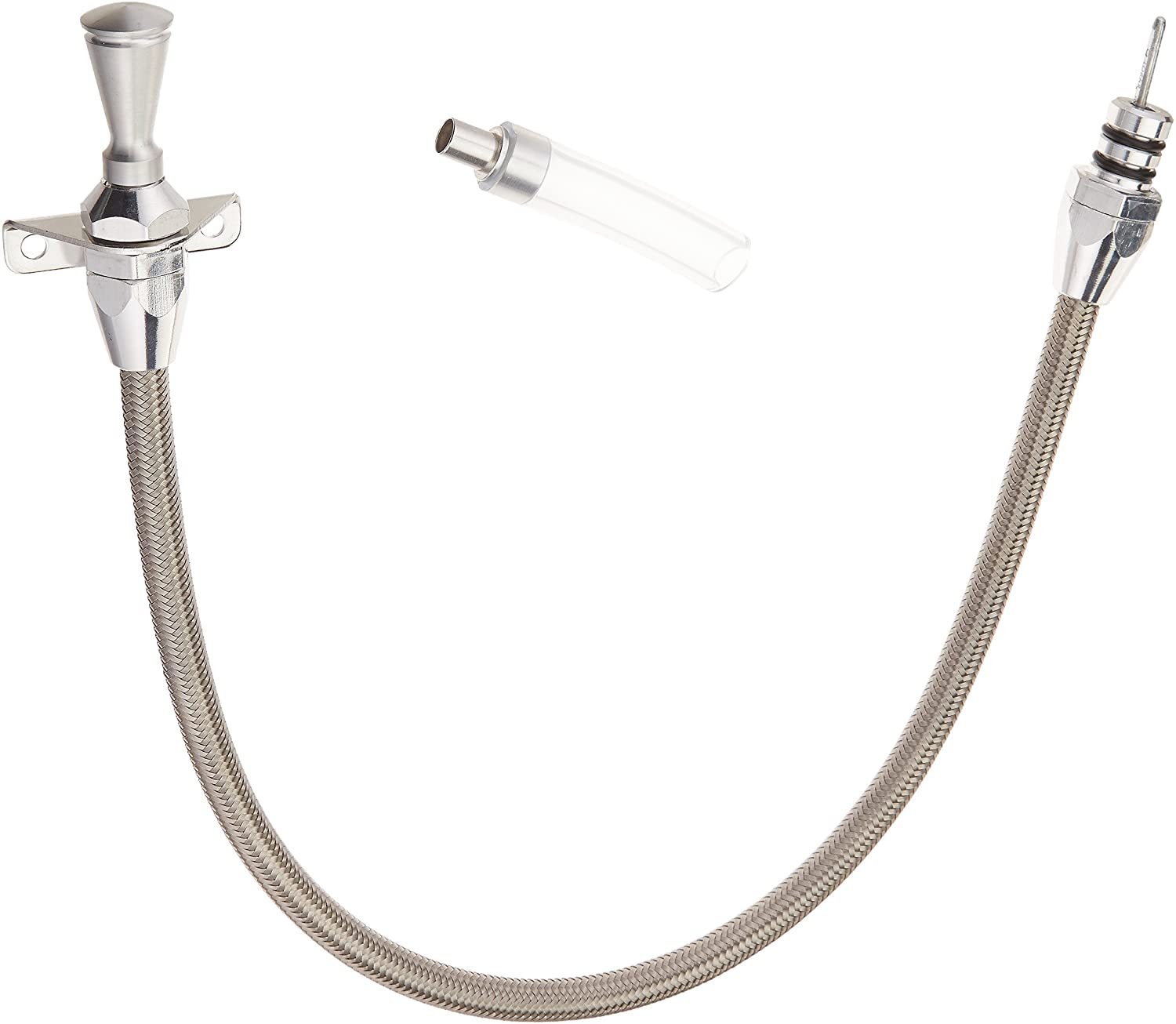 Lokar TD-30C4FM Hi-Tech Firewall Mount Transmission Dipstick for Ford C-4 Transmission