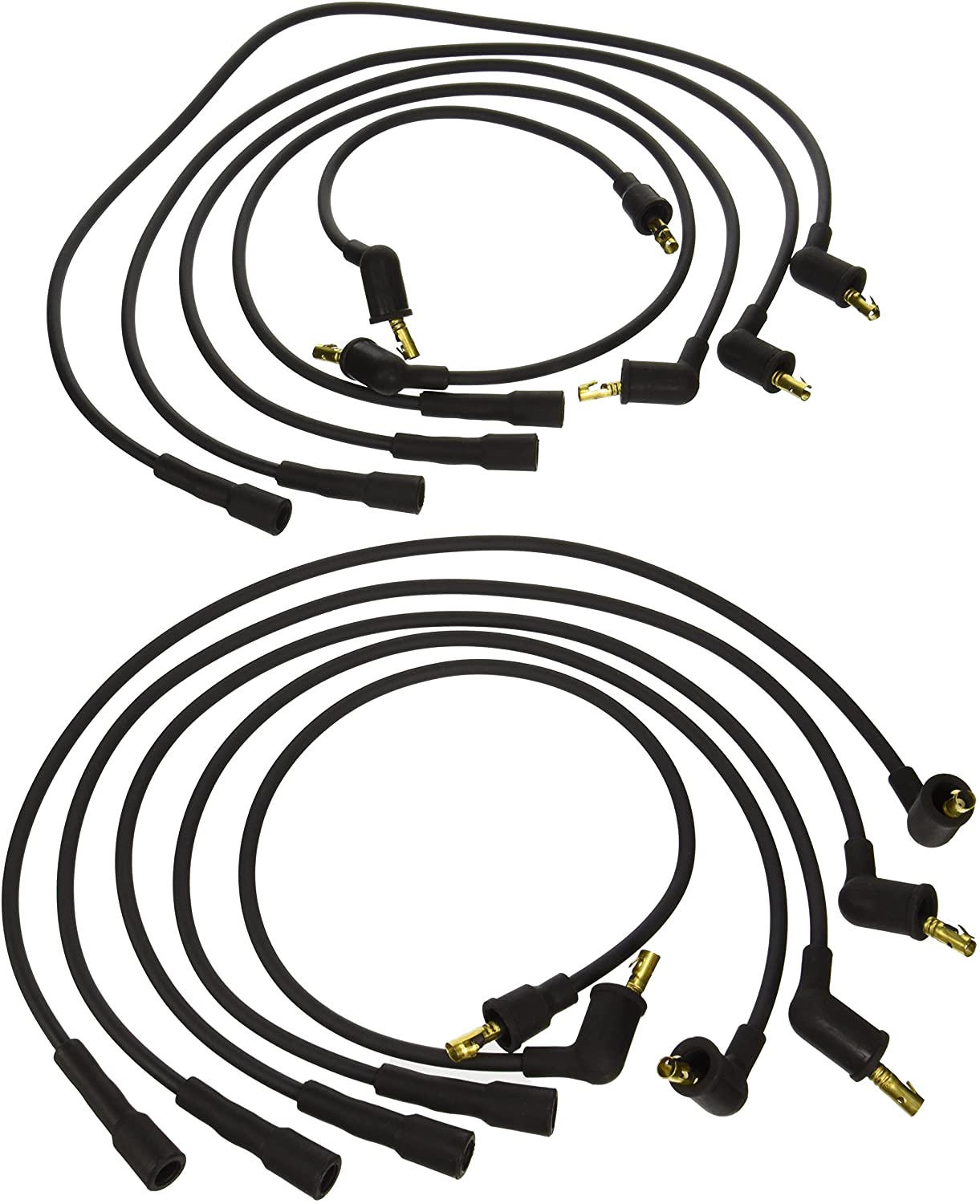 PerTronix 708105 Flame-Thrower Black Custom Fit Spark Plug Wire for 8 Cylinder