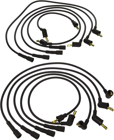 PerTronix 708105 Flame-Thrower Black Custom Fit Spark Plug Wire for 8 Cylinder
