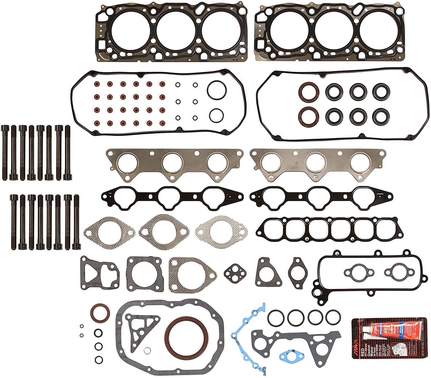 Evergreen FSHB5030 Full Gasket Set Head Bolt