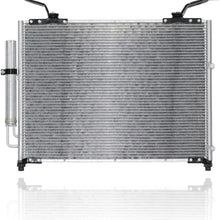 A/C Condenser - Pacific Best Inc For/Fit 3182 03-08 Honda Pilot 01-02 Acura MDX Parallel Flow Aluminum