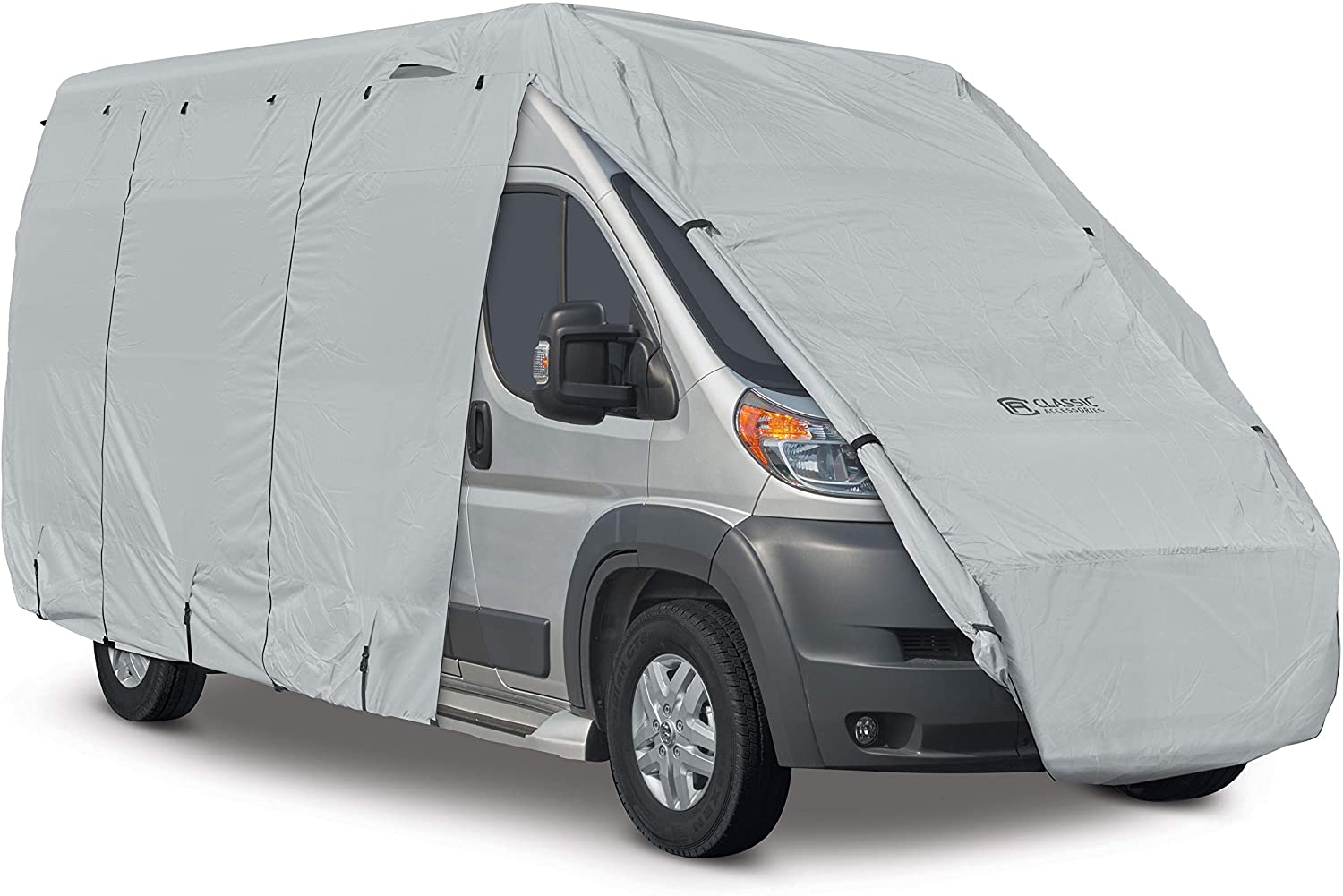 Classic Accessories - 80-415-161001-RT OverDrive PermaPro Deluxe Tall Class B RV Cover, Fits 23'-25' RVs
