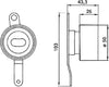 ACDelco T41023 Professional Manual Timing Belt Tensioner