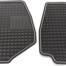 GM Accessories 12499328 Ebony Floor Mat Set, 1 Pack