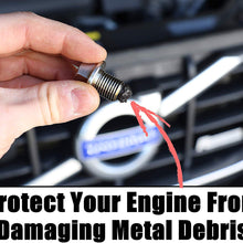 Votex - DP001 Stainless Steel Oil Drain Plug with Neodymium Magnet (M14 x 1.5 MM) - MADE IN USA