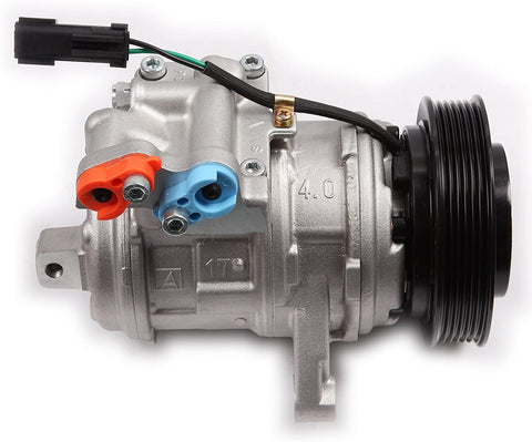 AUTOMUTO A/C Compressor fit for 1999-2006 for Jeep Grand Cherokee TJ Wrangler 4.0L CO 22034C Auto Repair Compressors Assembly