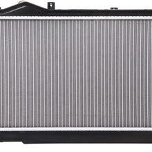 Lynol Cooling System Complete Aluminum Radiator Direct Replacement Compatible With 1995-1999 Chrysler Dodge Plymouth Neon With Air Conditioning Model 4 Cylinder 2.0L