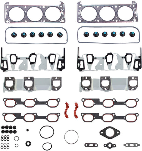 DNJ HGS3123 Graphite Head Gasket Set/For 2004-2007/ Buick, Chevrolet, Pontiac/ G6, Malibu, Rendezvous/ 3.5L/ OHV/ V6/ 12V/ 211cid, 213cid, 214cid/ VIN 8, VIN L