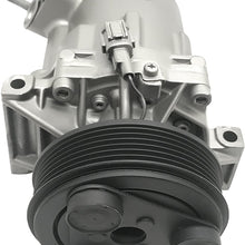 RYC Remanufactured AC Compressor and A/C Clutch EG887 (Only Fits 6 Speed Manual Vehicles)
