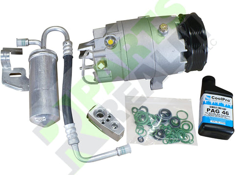 Parts Realm CO-21511AK2 Complete A/C Compressor Replacement Kit