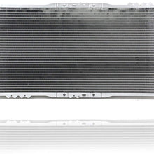 Radiator - PACIFIC BEST INC. For/Fit Mar'01-02 Mazda 626 Automatic Transmission 4Cy 2.0L - Plastic Tank, Aluminum Core - FS1K15200