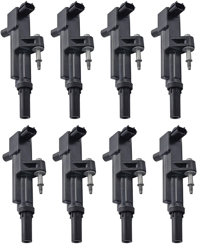 ENA Pack of 8 Ignition Coils Compatible with Dodge Jeep Ram Dakota Ram Commander Grand Cherokee Aspen Durango V8 4.7L UF-601 5149049AB
