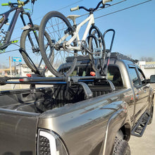 Hooke Road Truck Bed Bike Rack Crossbar Rail Kayaks Load Cargo Carrier Compatible with Toyota Tacoma 2005-2021 2 and 3 Gen