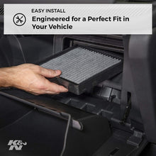 K&N Premium Cabin Air Filter: High Performance, Washable, Helps Protect against Viruses and Germs: Designed For Select 2000-2014 Toyota/Subaru/Mitsubishi/Lexus Vehicle Models, VF2002