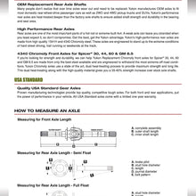 Yukon Gear & Axle (AK F-F03) Front Axle Bearing & Seal Kit for Dana 44/Ford 3/4 Ton Truck