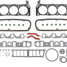 DNJ HGS4201 Graphite Head Gasket Set for 1987-1989 / Ford/Bronco, E-150 Econoline, E-150 Econoline Club Wagon, E-250 Econoline, F-150, F-250/5.0L / OHV / V8 / 16V / 302cid