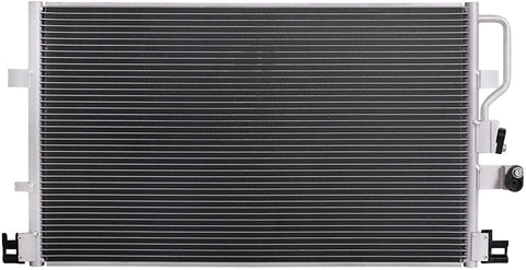 Lynol Cooling System Premium Complete Aluminum AC Condenser Replacement Compatible With 2005 Equinox LS LT V6 3.4L GM3030260
