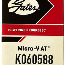 Gates K060588 Micro-V Serpentine Drive Belt