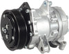 AUTEX AC Compressor & A/C Clutch CO 4854C TEM254491 C580R 55056335AA Compatible with Dodge Dakota 2002 2003/Durango 2002 2003/Ram 1500 2002 2003/Ram 2500 2002