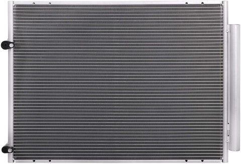 Lynol Cooling System Premium Complete Aluminum AC Condenser Replacement Compatible With 2004-2010 Sienna Van V6 3.3L 3.5L TO3030194