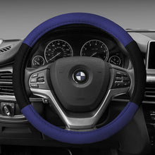 FH Group FH2033BLUE Steering Wheel Cover (Modernistic and Seat Belt Pads Combo Set Blue)