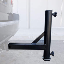 MAXXHAUL 50240 Hitch Mount Flagpole Holder with 2 Anti-Wobble Screws for 2" Receiver