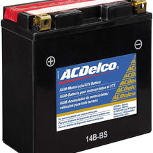 ACDelco ATX14BBS Specialty AGM Powersports JIS 14B-BS Battery