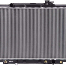 Klimoto Radiator | fits Honda Element 2007-2011 2.4L L4 | Replaces HO3010219 19010PZDA11 19010PZDA62