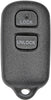 Dorman 99139 Keyless Entry Transmitter for Select Toyota Models, Black