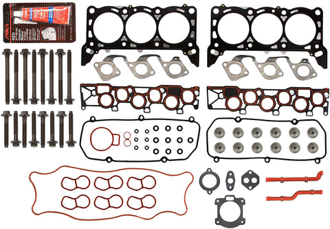 Evergreen HSHB8-20505 Cylinder Head Gasket Set Head Bolt