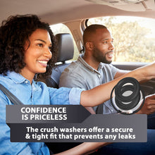 15pcs Oil Drain Plug Crush Washer Gasket Seal – 14mm Replacement for Hyundai/Kia - OEM 21513-23001 Fits Most Popular Models 2001-2022 by AUTOMAJOR