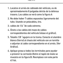 Hopkins 41144 Vehicle Wiring Kit