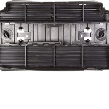 ECOTRIC Front Assembly Radiator Control Grille Shutter w/o Actuator Compatible With Ford Escape 2013-2016 1.6L 2.0L 2.5L Replacement For CJ5Z-8475-A