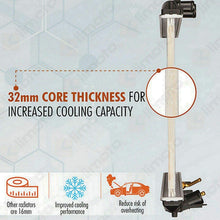 Klimoto Radiator | fits Volvo C70 V70 98-04 S70 98-00 2.3L 2.4L L5 | Replaces VO3010102 VO3010108 86014511 86037678