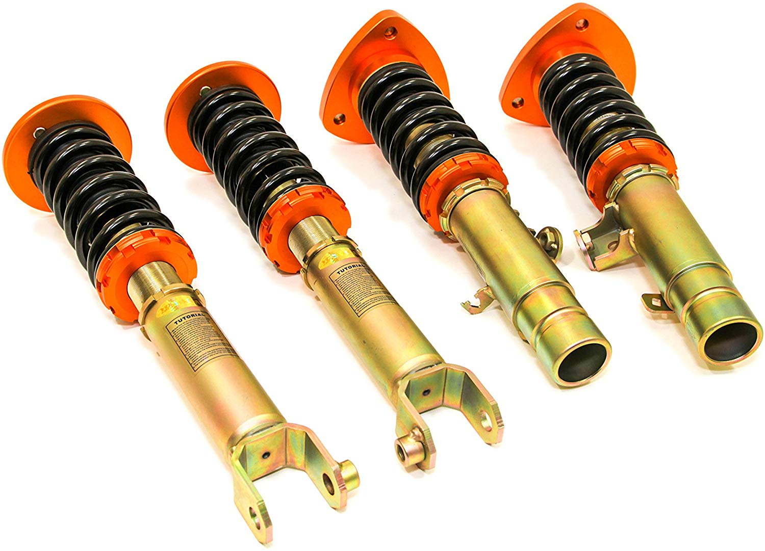 Yonaka Compatible with Honda Accord 2013-2017 Spec 2 Full Coilovers Suspension Shocks Springs Struts