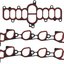 DNJ IG4160 Intake Gasket for 1997-1999 / Ford, Lincoln/E-150 Econoline, E-350 Econoline, Expedition, F-150, F-250, F-350 Super Duty, Navigator / 4.6L, 5.4L / SOHC / V8 / 16V / VIN 6, VIN L, VIN W