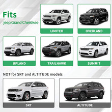 OTUAYAUTO Roof Rack Crossbars Replacement for 2011-2021 Jeep Grand Cherokee, with Anti-Theft Locks Luggage Racks Cross Bars, Black Matte