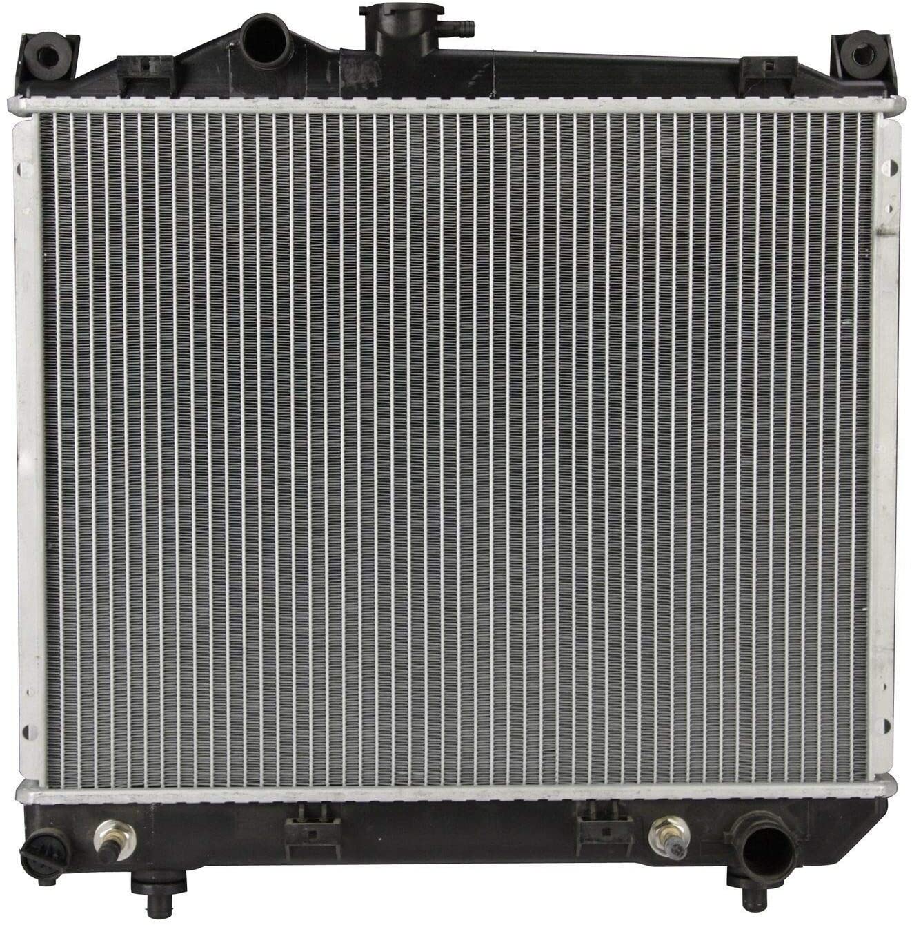 Klimoto Radiator | fits Dodge Dakota 1987-1999 2.2L 2.5L L4 3.9L V6 | Replaces CH3010141 4266892 4266893 4401070 4401071