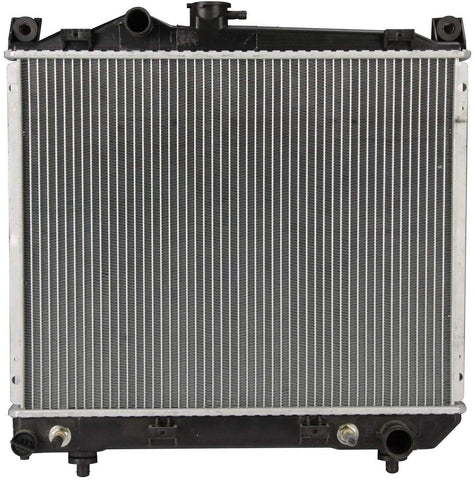 Klimoto Radiator | fits Dodge Dakota 1987-1999 2.2L 2.5L L4 3.9L V6 | Replaces CH3010141 4266892 4266893 4401070 4401071