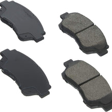 Bosch BE476H Blue Disc Brake Pad Set with Hardware for Select Lexus ES300, LS400, SC300; Toyota Avalon, Camry, Sienna - FRONT